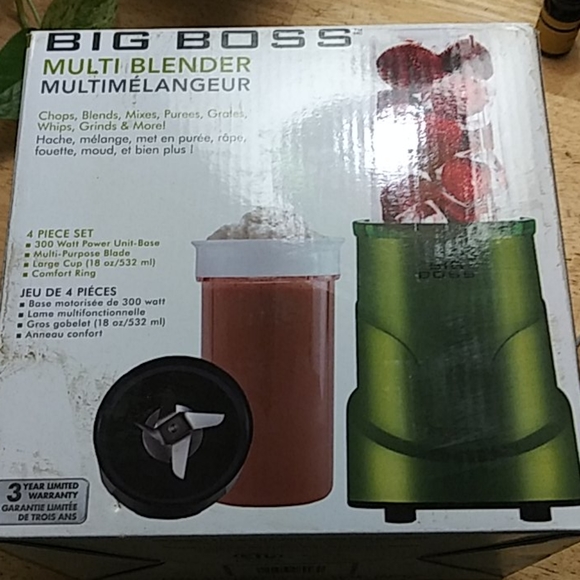 NWT BIG BOSS GREEN MULTI BLENDER - Picture 1 of 6
